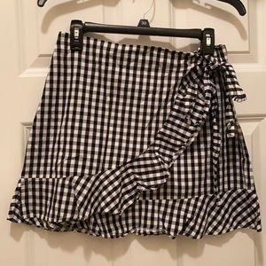 Plaid skirt